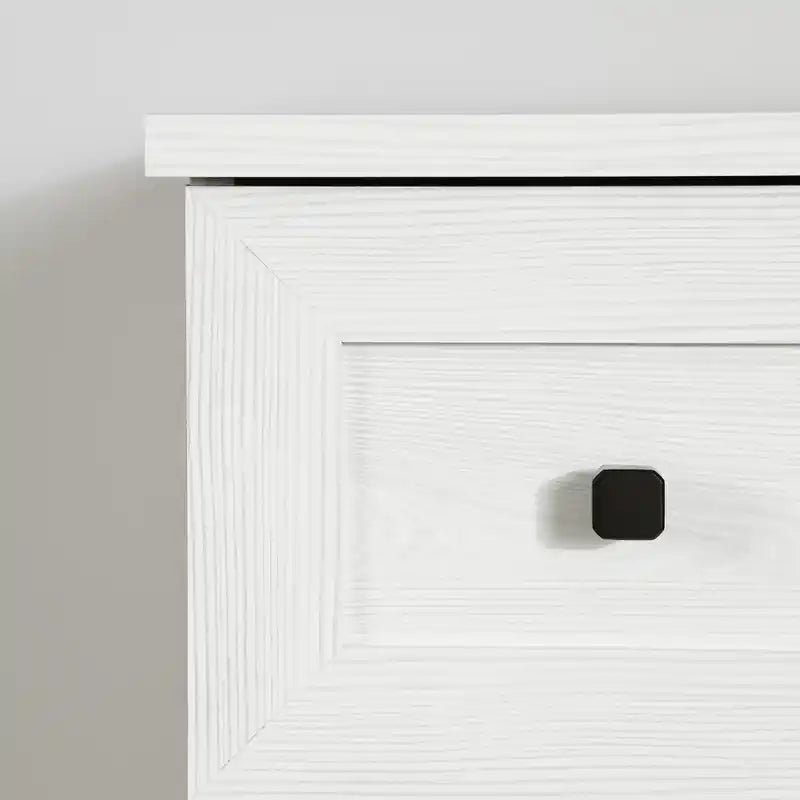 Commode à 4 tiroirs White Pine Farmhouse – Simple