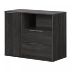 Commode double à 6 tiroirs multicolore/grise pour enfants – Simple