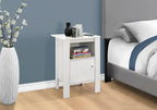 Table de chevet blanche