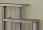 Console d'appoint de couloir taupe foncé