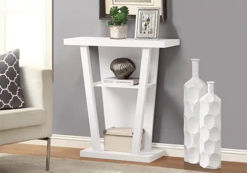 Console de table d'appoint White Hall