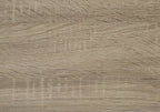 Table de chevet d'appoint taupe foncé