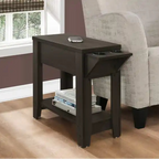 Table d'appoint Expresso avec porte-verre intégré