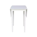 Table à manger avec rallonges expresso, 4 places