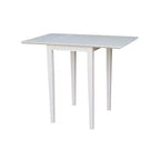 Table à manger avec rallonges expresso, 4 places