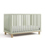 Lit de bébé convertible 3-en-1 de luxe Storkcraft Sicily avec barrière de sécurité pour tout-petit