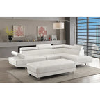 Canapé sectionnel en L 2 pièces en similicuir Riveredge de 277 cm de large - 76L x 109W x 28H