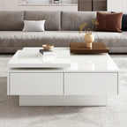 Table basse carrée moderne en bois
