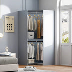 Armoire d'angle Polygon à 2 portes