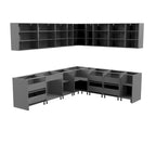 Collection Cuisine Moderne Couleur de base noir Dimensions 10x8,5 pieds Largeur - 102x120