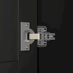 Armoire penderie avec miroir et tringle télescopique (gain de place)