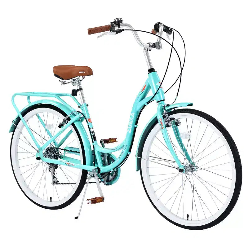 Vélo pour femme Zeus & Ruta de 24 pouces avec 7 vitesses et cadre en acier