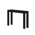 Plank+Beam 46 Table Console Moderne en Bois Massif, Table d'Entrée Étroite, Derrière le Canapé