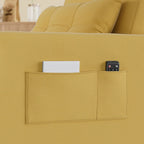 Canapé-lit convertible 3-en-1, Canapé-chaise dépliable, Lit pliant convertible pour salon