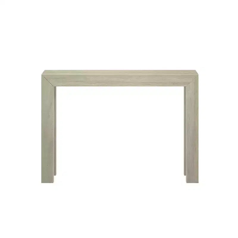 Plank+Beam 46 Table Console Moderne en Bois Massif, Table d'Entrée Étroite, Derrière le Canapé